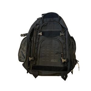 Highland Tactical Black Backpack Large